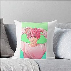 Bamby from Plave K-pop Throw Pillow