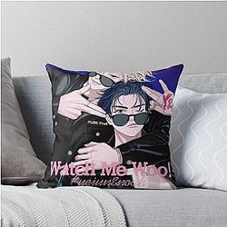Cute Yejun and Noah Plave Wallpaper Throw Pillow