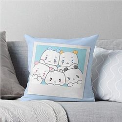 Plaje Mascots Throw Pillow