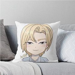 Noah Plave fanart by HORORO Throw Pillow