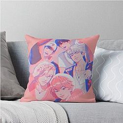 Pink Throw Pillow