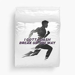 PLAVE - Hamin I Gotta Dash Lyric Art Duvet Cover