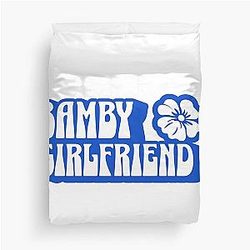 PLAVE Bamby Typography Morcaworks Duvet Cover