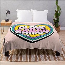 Plaque baby pillow typography text - Morcaworks Throw Blanket