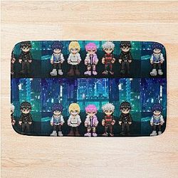 Pixel World Kpop Bath Mat