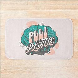 Plave Noah Bamby Eunho Hamin Typography - Morcaworks Bath Mat