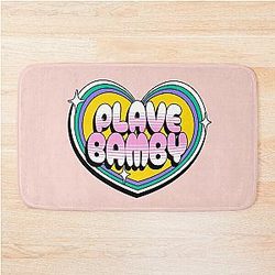 Played typography text - Morcaworks Bath Mat