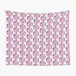 PLAVE Pink sunset Tapestry