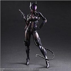 27CM Catwomen The Dark Knight Rises Selina Kyle Play Arts Kai Action Figure Toys