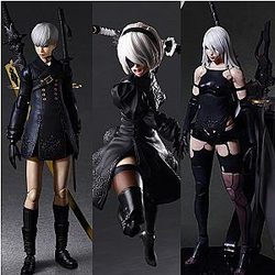 18-26 cm Nier Automata Yorha Anime Play Arts Kai Figure Toys