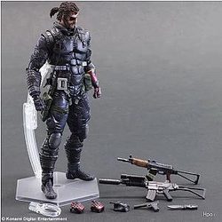PlayArts Kai The Phantom Pain Venom Snake Action Figure