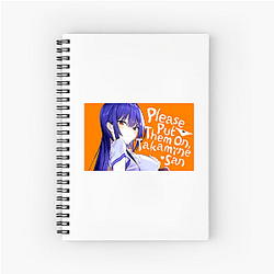 Please Put Them On, Takamine-san Merch Please Put Them On, Takamine San Notebook