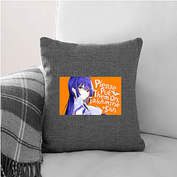 Please Put Them On, Takamine-san Merch Please Put Them On, Takamine San Pillows Cover