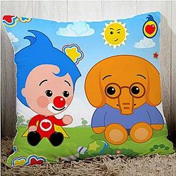 Plim Plim Cute Cartoon Print Pillowcase