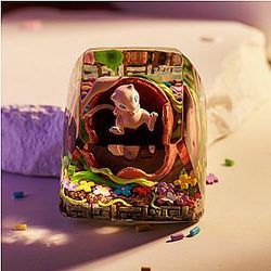 Custom MEW ANIME Artisan Keycap Custom Keycaps Art Decor Resin Keycaps PCR01021