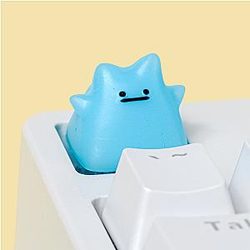 Blue Ditto Keycap - Pokemon Keycaps - Artisan Keycap