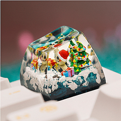 Pokemon Keycaps - Pokemon Mimikyu Christmas Stereoscopic Mechanical Keyboard Keycaps