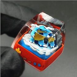 Blastoise Keycap Mechanical Model Keyboard