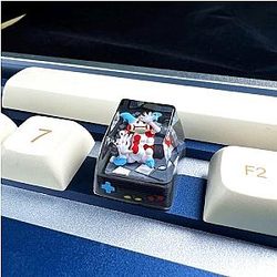 Mr. Mime Keycap Mechanical Model Keyboard