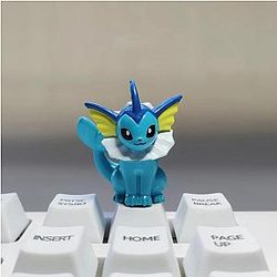 Vaporeon Keycap Mechanical Model Keyboard