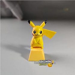 Pikachu Anime Keycap Mechanical Model Keyboard