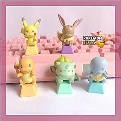Set 5 Pokemon Keycap ESC Mechanical Keyboard AL1107
