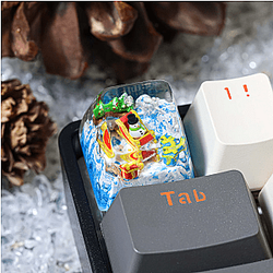 Christmas Keycaps - Christmas Snowman Mechanical Keyboard Keycaps