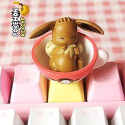 Eevee Cup Keycap DI Mechanical Keyboard AL1107