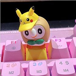 Pikachu Owl Keycap DI Mechanical Keyboard AL1107