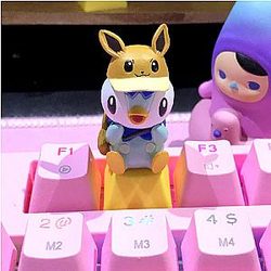 Pikachu Character Keycap DI Mechanical Keyboard AL1107