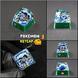 Pokemon Blastoise DIY Keycaps
