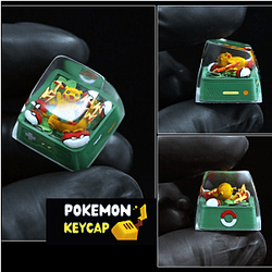 Genuine Pokemon Pikachu DIY Keycaps