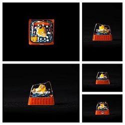 Pokemon Psyduck Swimming DIY Keycaps