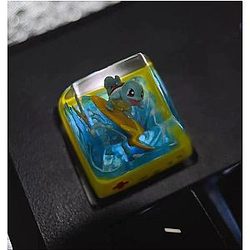 Pokemon Squirtle Surf DIY Keycaps