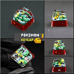 Pokemon Leafeon DIY Keycaps