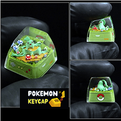 Genuine Pokemon Chicorita DIY Keycaps