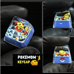 Genuine Pokemon Nyasu Eevee DIY Keycaps