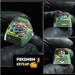 Genuine Pokemon Fushigibana Eevee DIY Keycaps