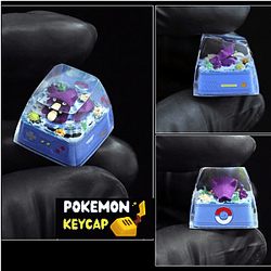 Genuine Pokemon Gengar Eevee DIY Keycaps