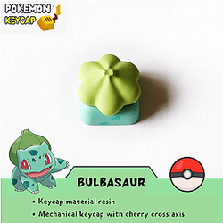 Bulbasaur Pokemon Keycap DIY AL1107