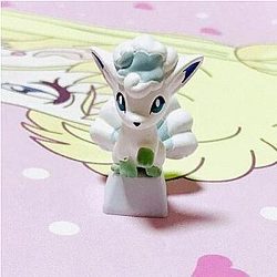 Alolan Vulpix Keycap DI Cute Girl Mechanical Keyboard AL1107