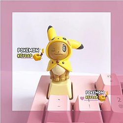 Pikachu Cosplay Keycap ESC Mechanical Keyboard AL1107