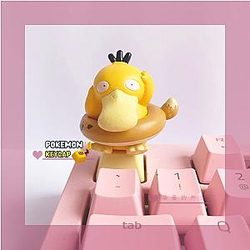 Cute Psyduck Keycap Custom ESC Mechanical Keyboard AL1107