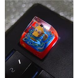 Pokemon Keycaps - Pokemon Psyduck Stereoscopic Mechanical Keyboard Keycaps
