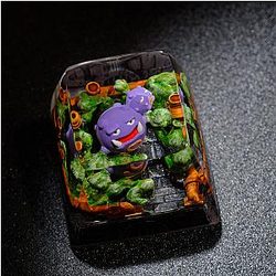WEEZING POKEMON Artisan Keycap, Custom Keycaps TCR0102