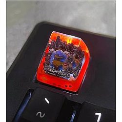 Pokemon Keycaps - Pokemon Blastoise Stereoscopic Mechanical Keyboard Keycaps