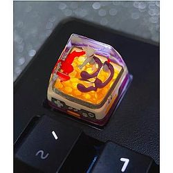 Pokemon Keycaps - Pokemon Mewtwo Stereoscopic Mechanical Keyboard Keycaps