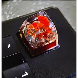 Pokemon Keycaps - Pokemon Vulpix Stereoscopic Mechanical Keyboard Keycaps