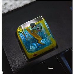 Pokemon Keycaps - Pokemon Squirtle Stereoscopic Mechanical Keyboard Keycaps