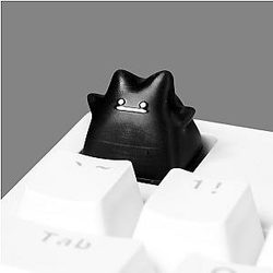 Black Ditto Keycap - Pokemon Keycaps - Artisan Keycap